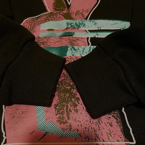 McQ Alexander McQueen Sweatshirt Dress, Glitch Bunny - Picture 5 of 6